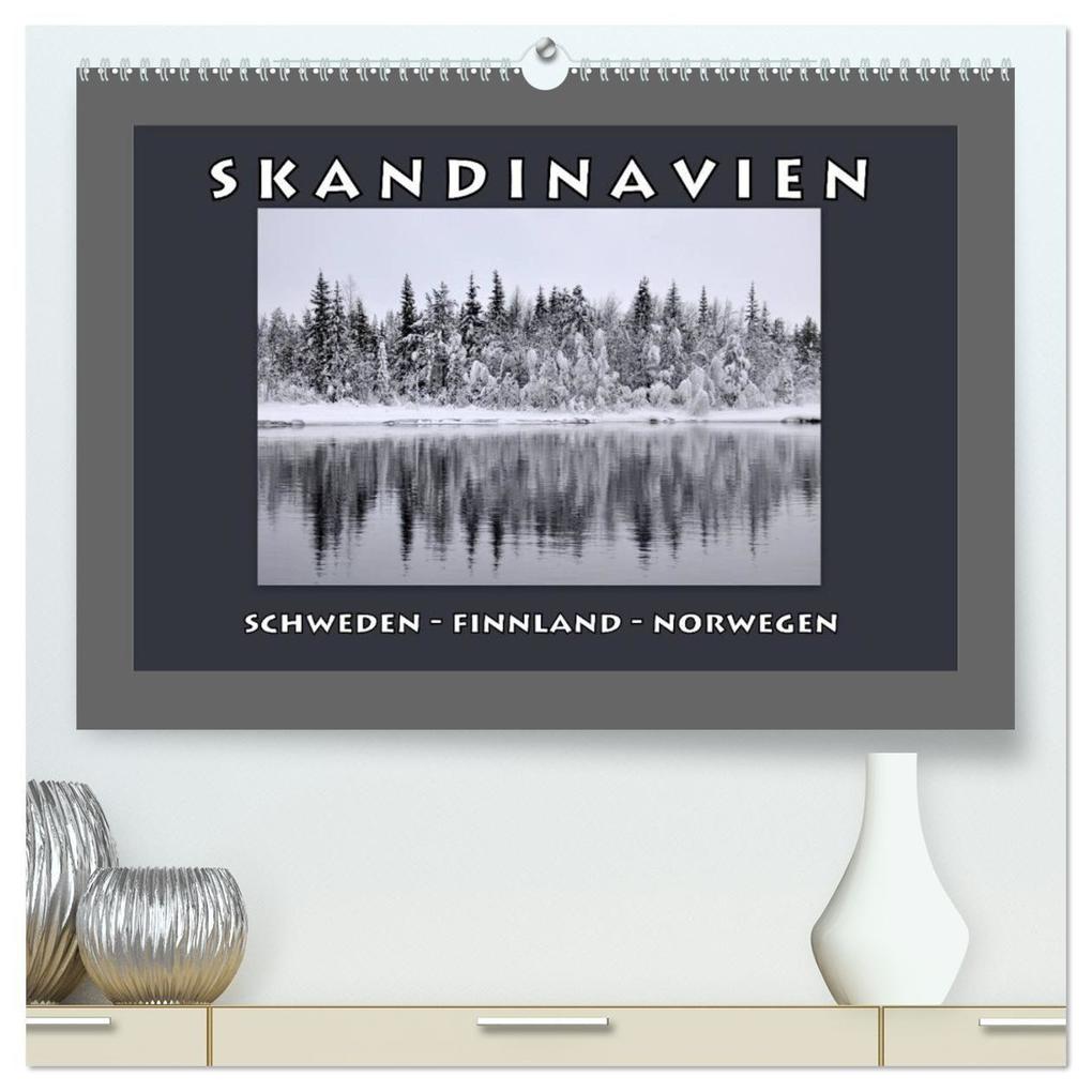 SKANDINAVIEN (hochwertiger Premium Wandkalender 2027 DIN A2 quer) Kunstdruck in Hochglanz