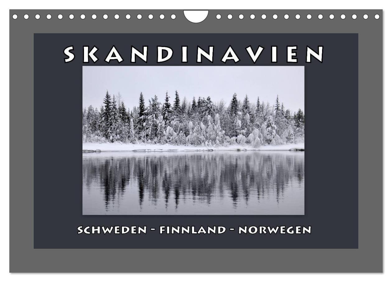 SKANDINAVIEN (Wandkalender 2027 DIN A4 quer) CALVENDO Monatskalender