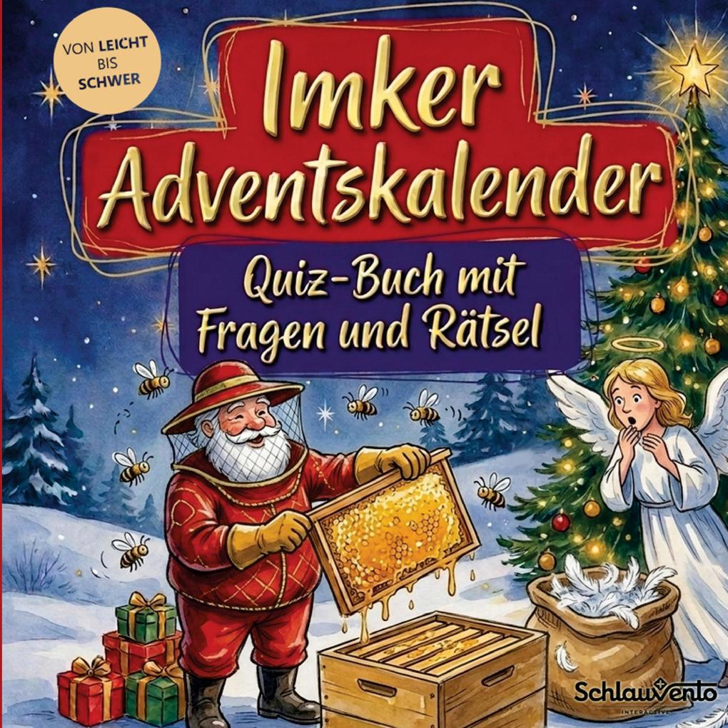 Imker-Adventskalender: Quiz-Buch mit Fragen und Rätsel