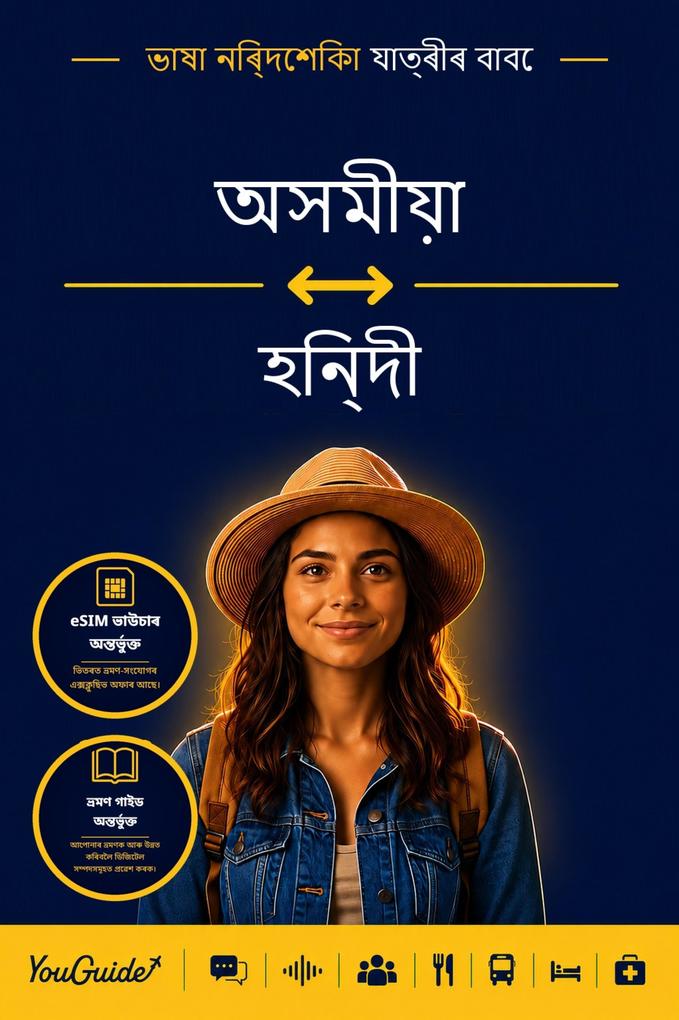 The Language Guide for Travelers - Assamese to Hindi