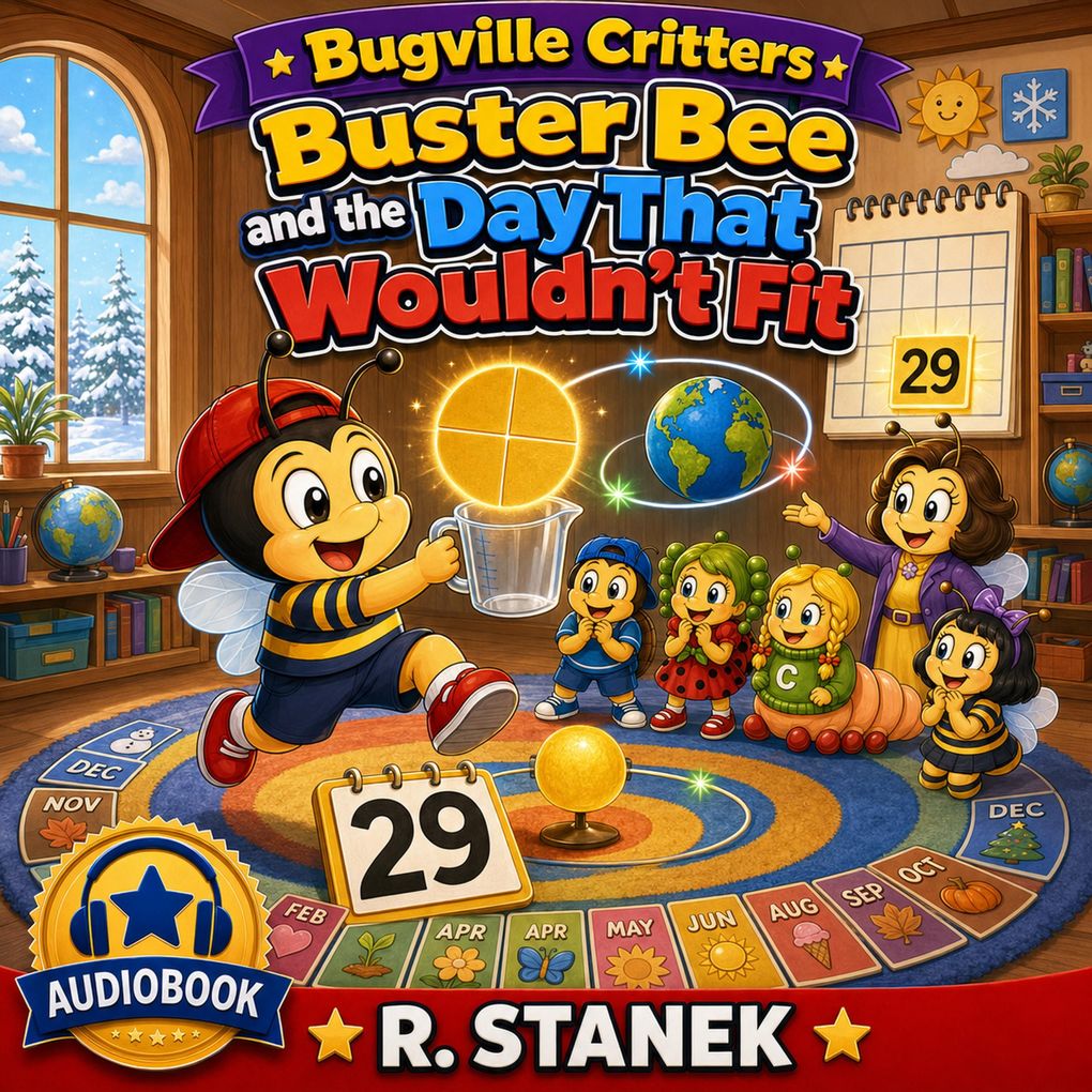 Buster Bee and the Day That Wouldn't Fit (A Bugville Critters Story)