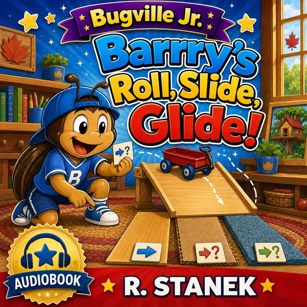 Barry's Roll Slide Glide! (A Bugville Jr. Story)