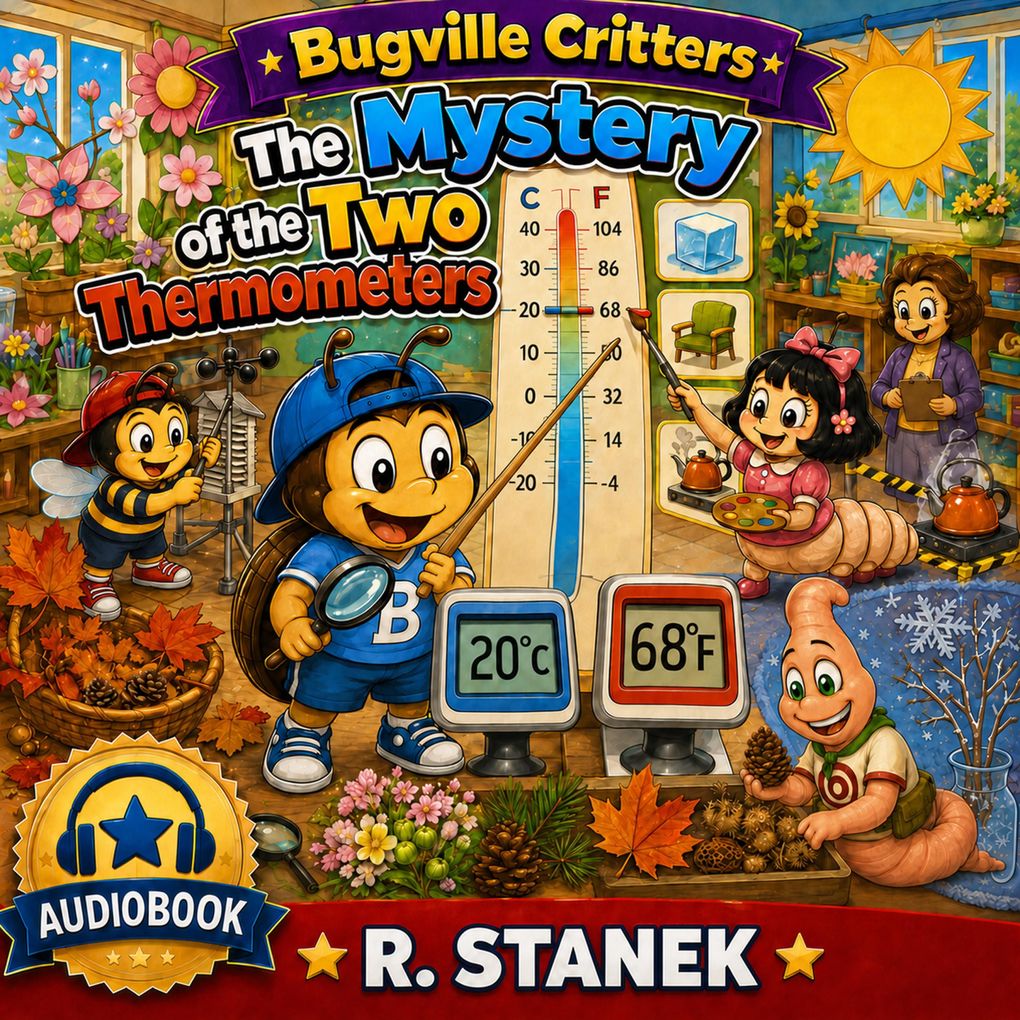 The Mystery of the Two Thermometers (A Bugville Critters Story)
