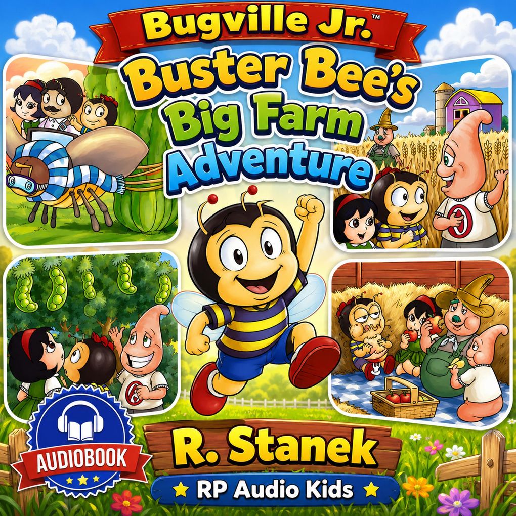 Buster Bee's Big Farm Adventure (A Bugville Critters Story)