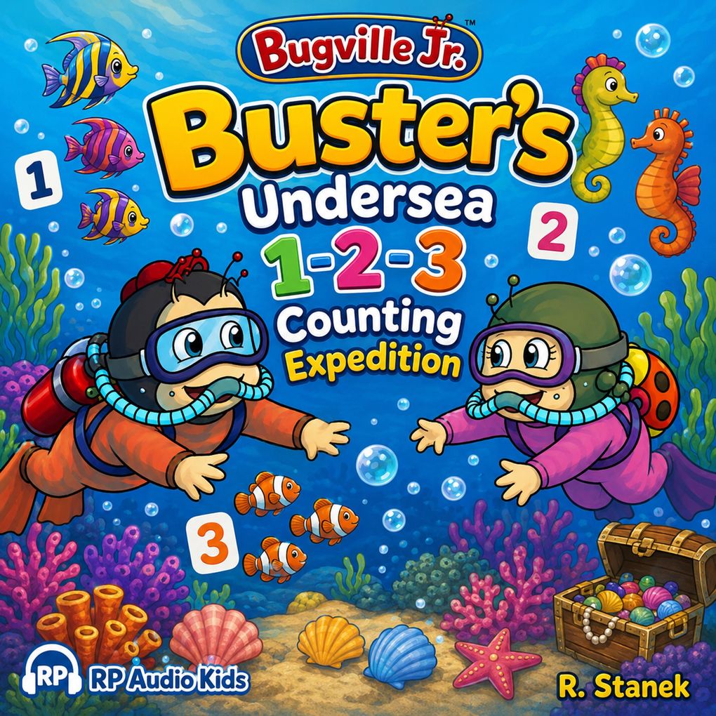 Buster's Undersea 1-2-3 Counting Expedition (A Bugville Jr. Story)