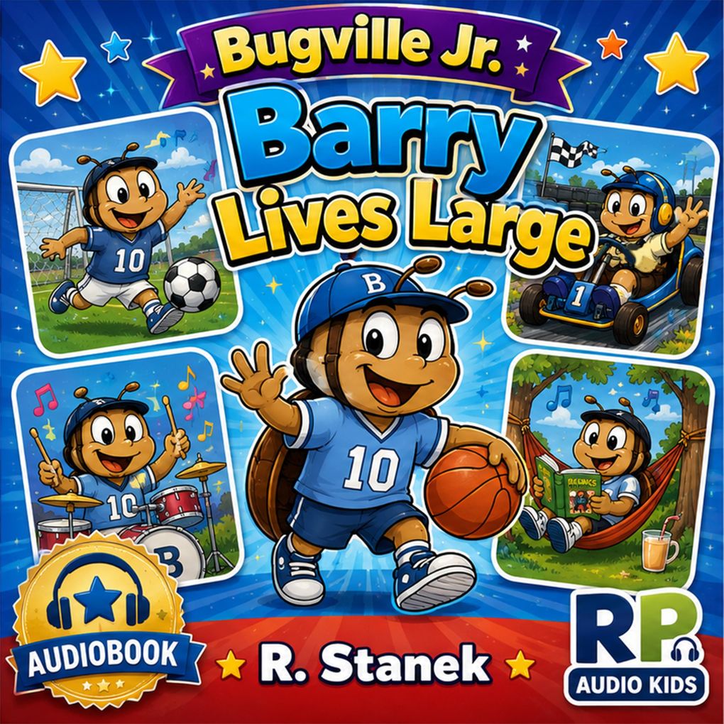 Barry Lives Large (A Bugville Jr. Story)