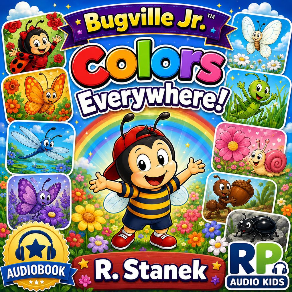 Colors Everywhere! (A Bugville Jr. Story)