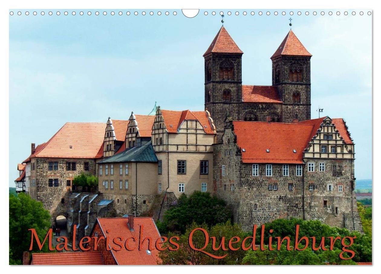 Malerisches Quedlinburg (Wandkalender 2027 DIN A3 quer) CALVENDO Monatskalender