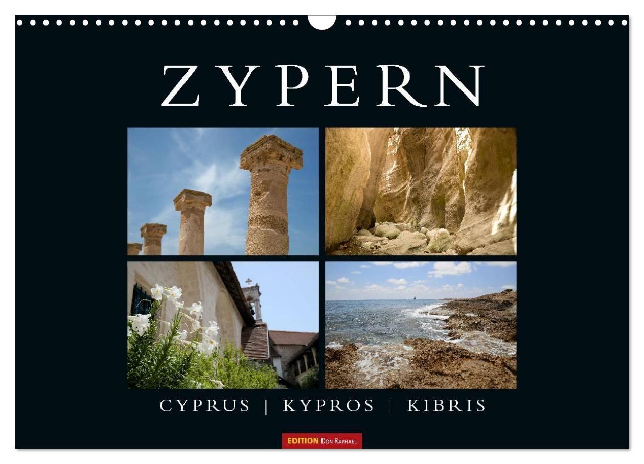 Zypern - Cyprus - Kypros (Wandkalender 2027 DIN A3 quer) CALVENDO Monatskalender
