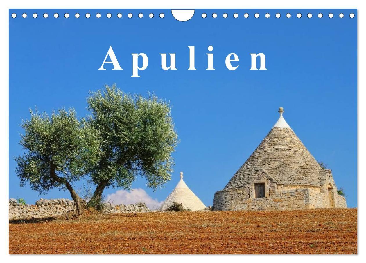 Apulien (Wandkalender 2027 DIN A4 quer) CALVENDO Monatskalender