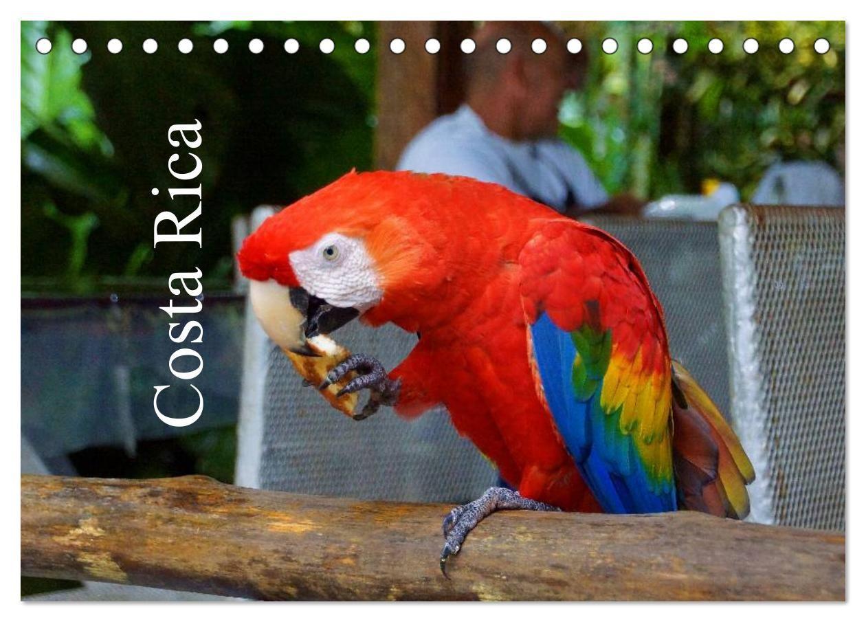 Costa Rica (Tischkalender 2027 DIN A5 quer) CALVENDO Monatskalender