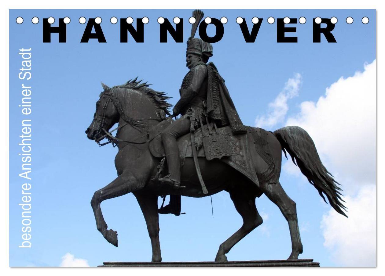 Hannover - besondere Ansichten einer Stadt (Tischkalender 2027 DIN A5 quer) CALVENDO Monatskalender