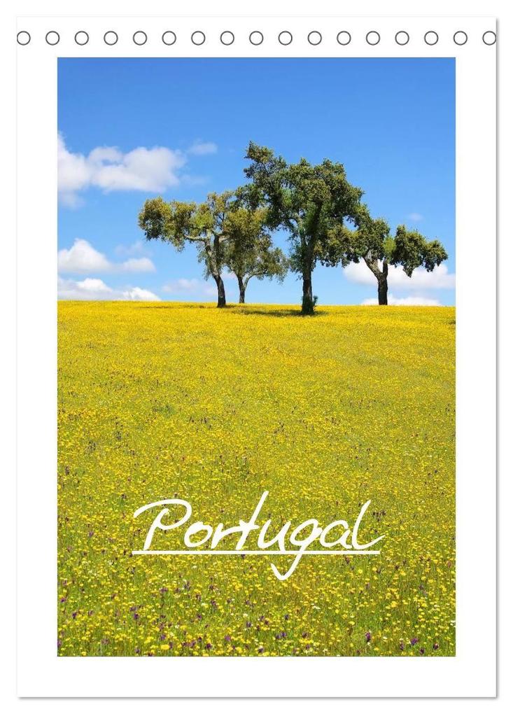 Portugal (Tischkalender 2027 DIN A5 hoch) CALVENDO Monatskalender