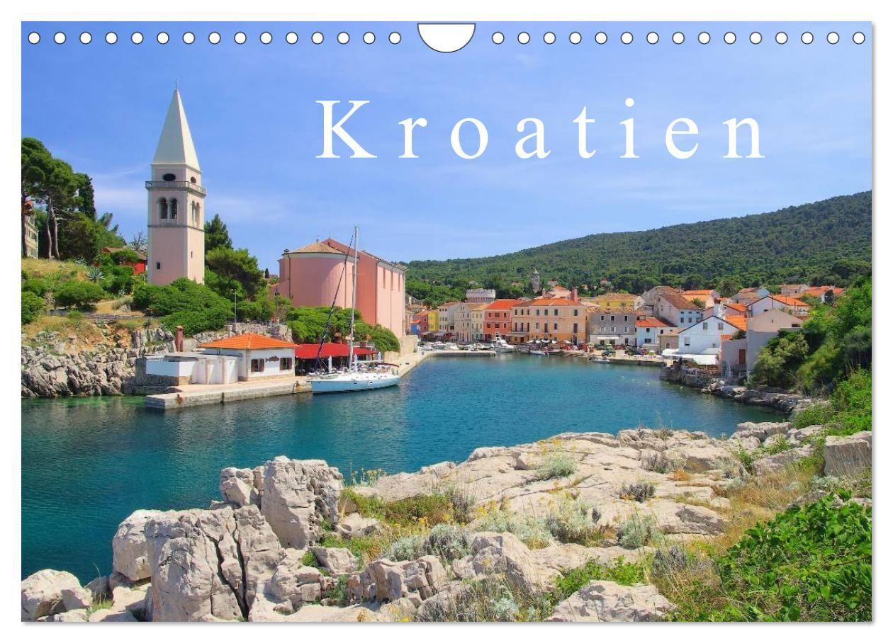 Kroatien (Wandkalender 2027 DIN A4 quer) CALVENDO Monatskalender