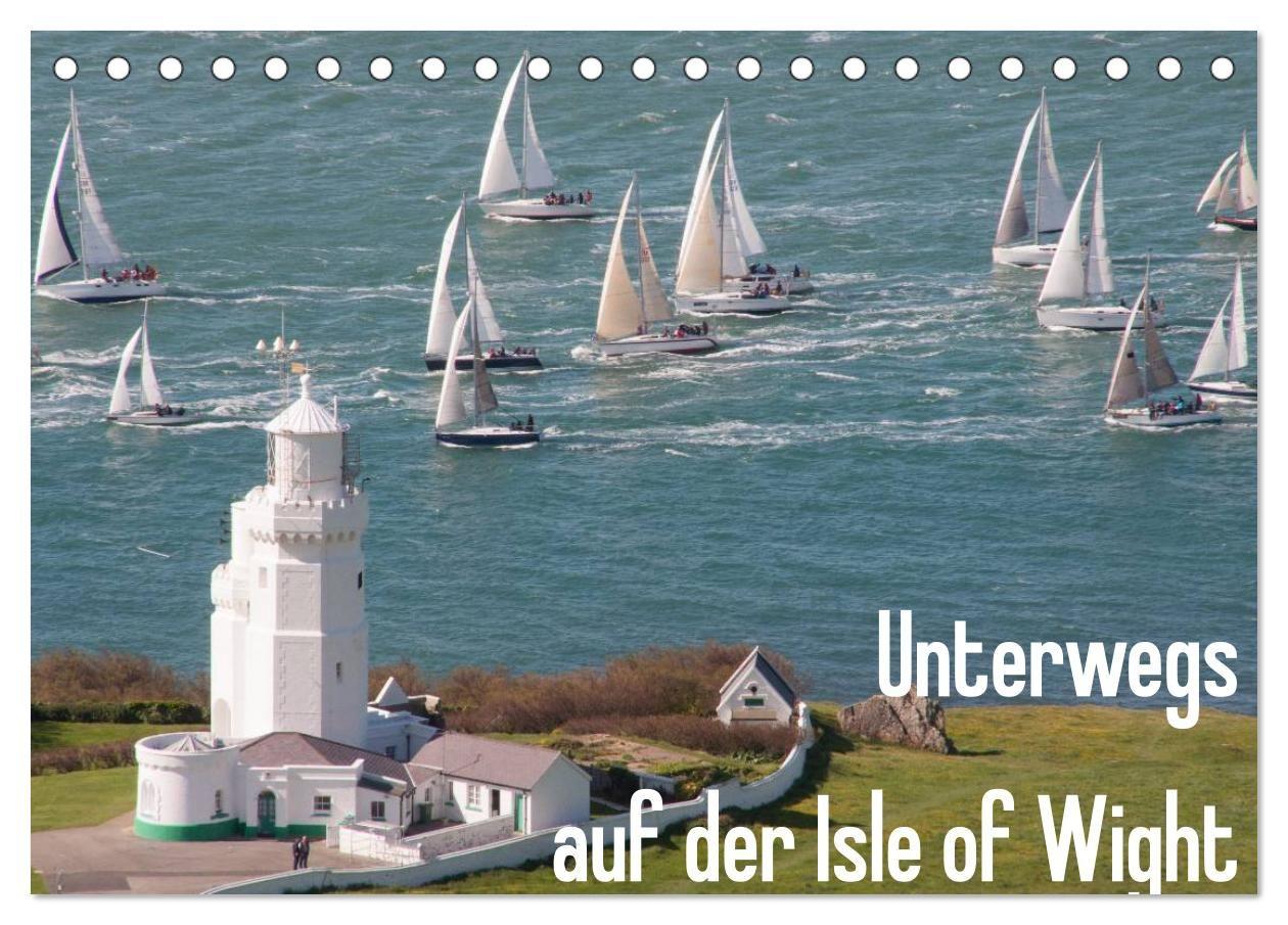 Unterwegs auf der Isle of Wight (Tischkalender 2027 DIN A5 quer) CALVENDO Monatskalender
