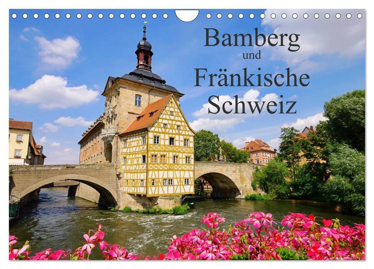 Bamberg und Fränkische Schweiz (Wandkalender 2027 DIN A4 quer) CALVENDO Monatskalender