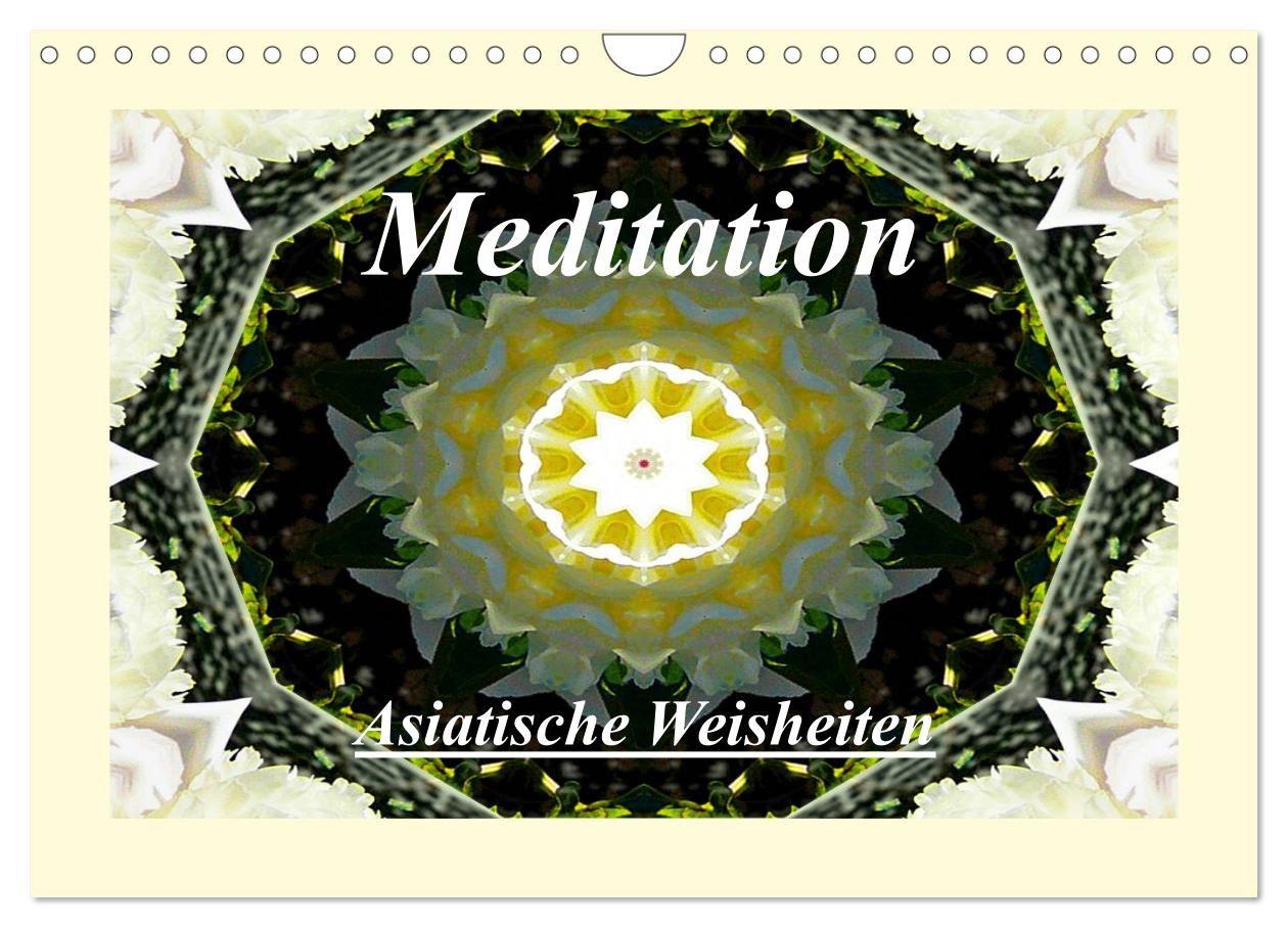 Meditation - Asiatische Weisheiten (Wandkalender 2027 DIN A4 quer) CALVENDO Monatskalender