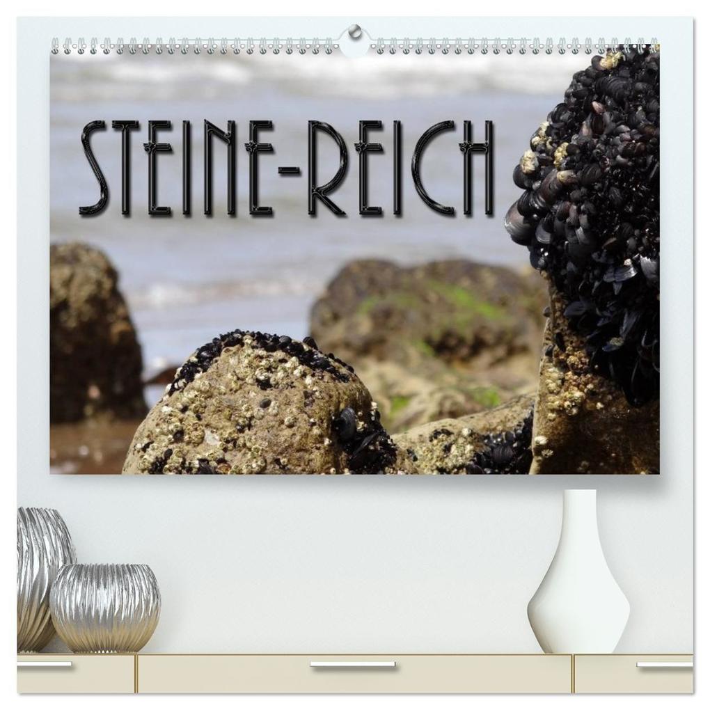 Steine-Reich (hochwertiger Premium Wandkalender 2027 DIN A2 quer) Kunstdruck in Hochglanz
