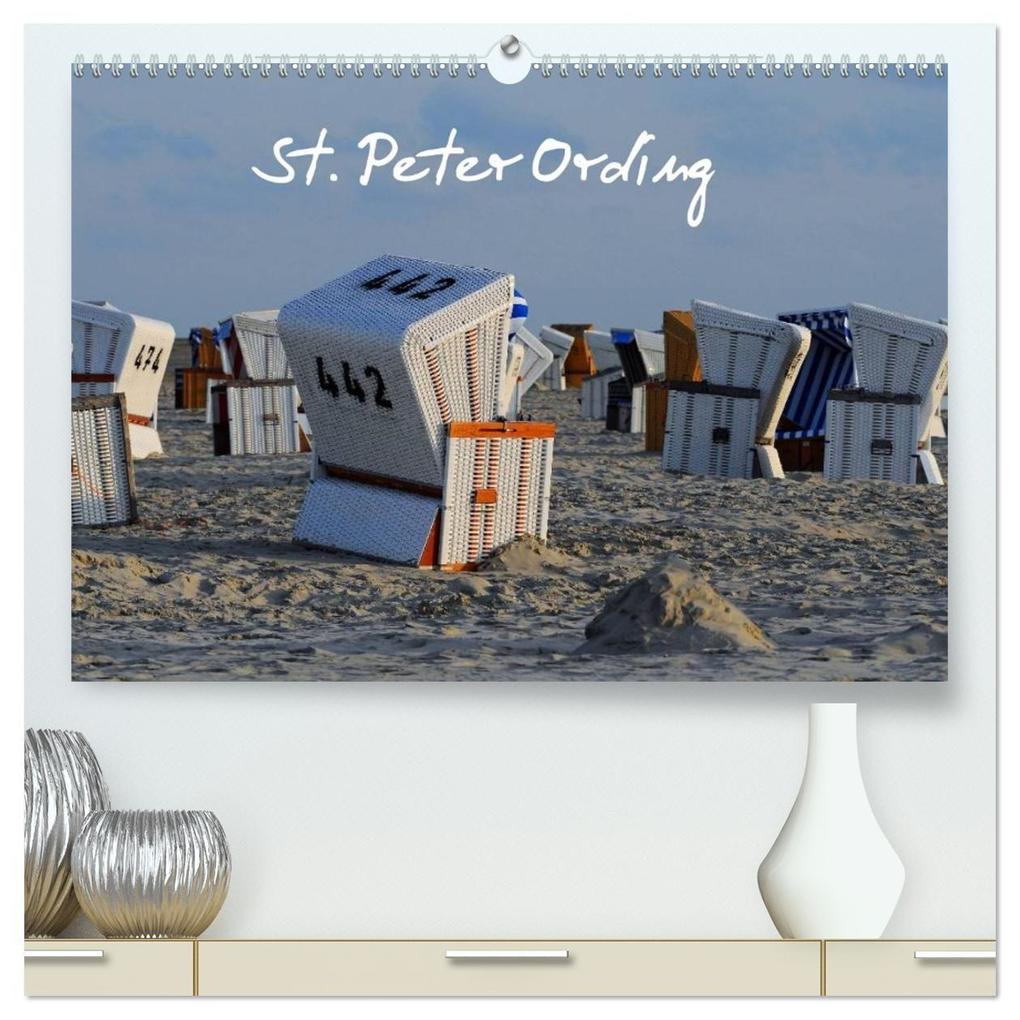 St. Peter Ording (hochwertiger Premium Wandkalender 2027 DIN A2 quer) Kunstdruck in Hochglanz