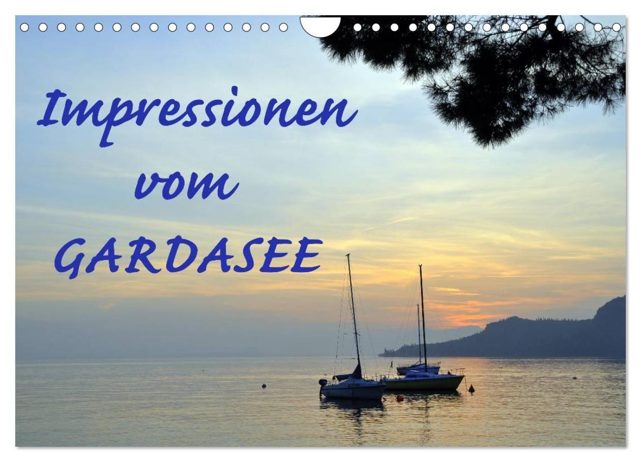 Impressionen vom Gardasee (Wandkalender 2027 DIN A4 quer) CALVENDO Monatskalender