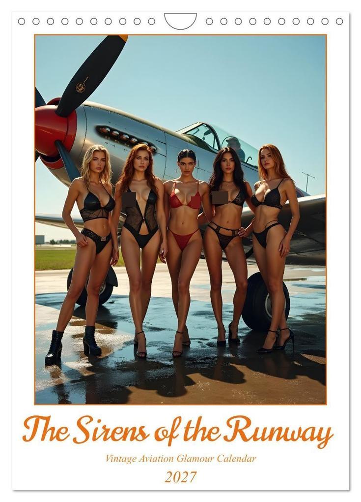The Sirens of the Runway (Wandkalender 2027 DIN A4 hoch) CALVENDO Monatskalender