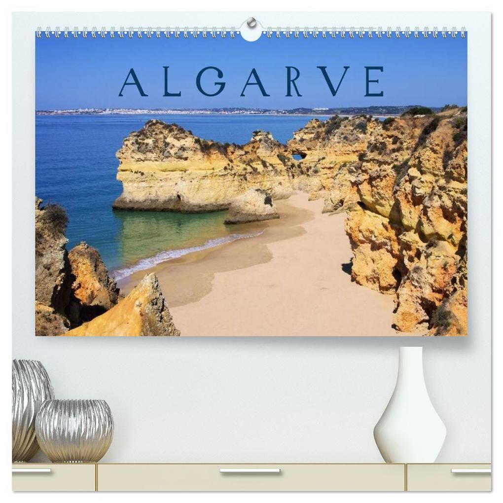 Algarve (hochwertiger Premium Wandkalender 2027 DIN A2 quer) Kunstdruck in Hochglanz