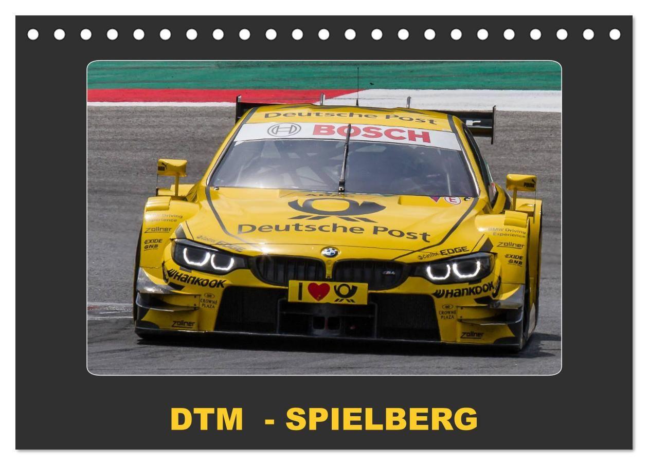 DTM-SPIELBERG (Tischkalender 2027 DIN A5 quer) CALVENDO Monatskalender