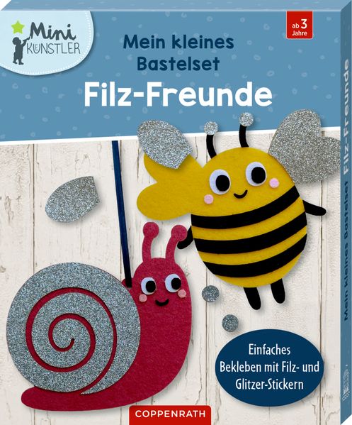 Mein kleines Bastelset: Filz-Freunde