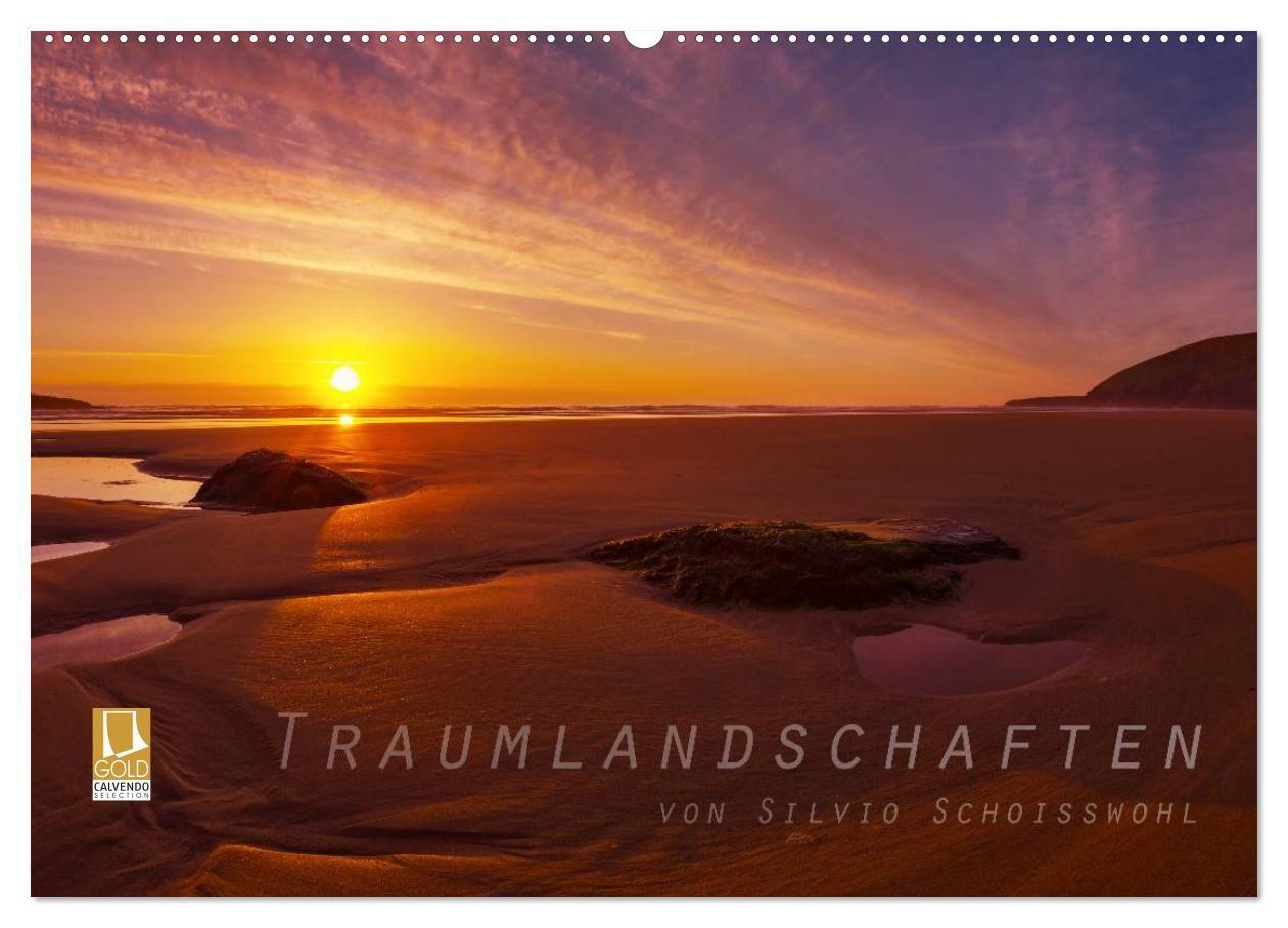 Traumlandschaften (Wandkalender 2027 DIN A2 quer) CALVENDO Monatskalender