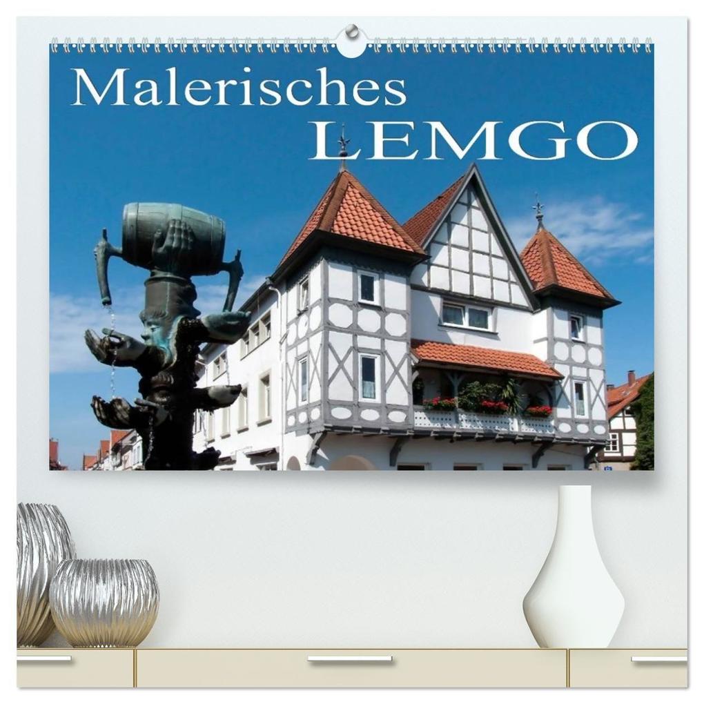 Malerisches Lemgo (hochwertiger Premium Wandkalender 2027 DIN A2 quer) Kunstdruck in Hochglanz
