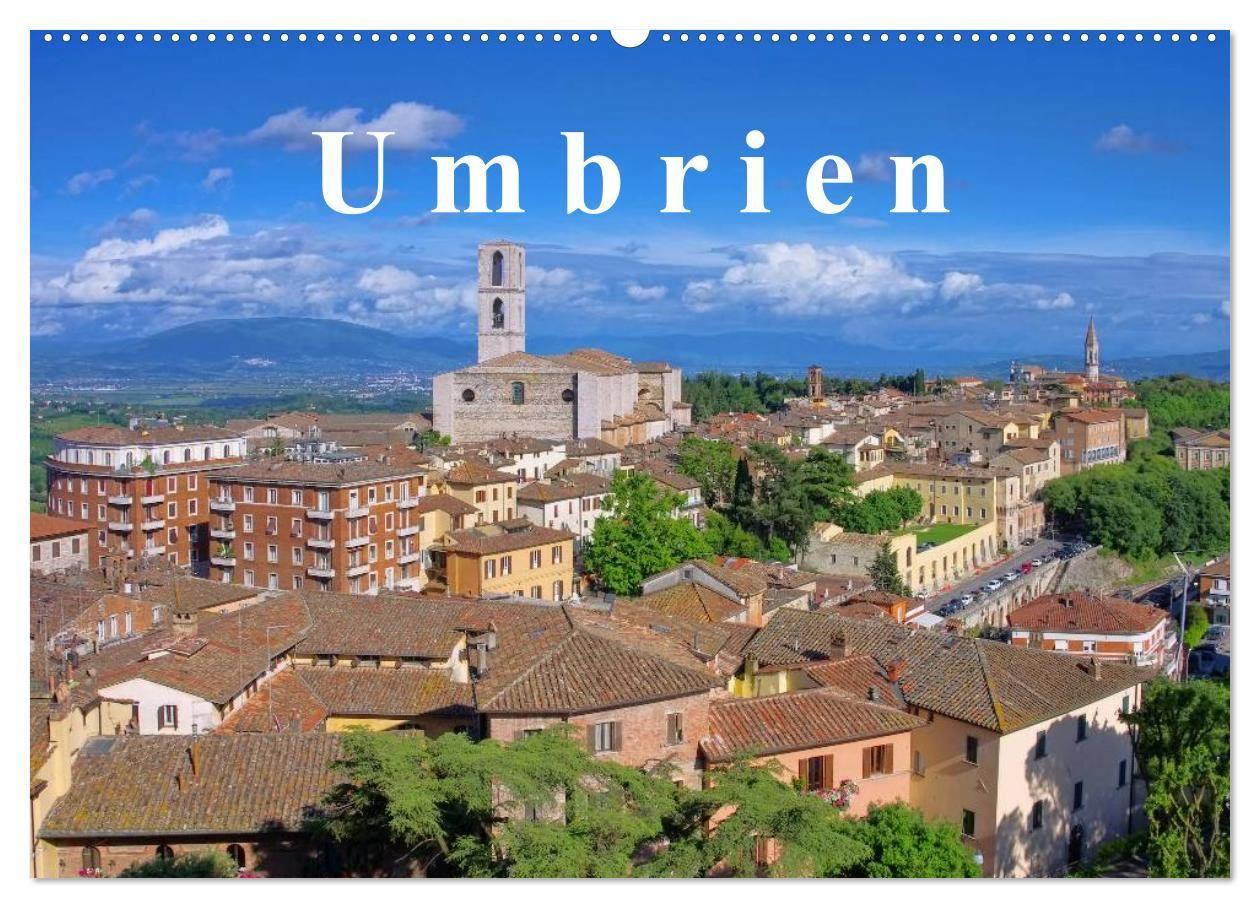 Umbrien (Wandkalender 2027 DIN A2 quer) CALVENDO Monatskalender