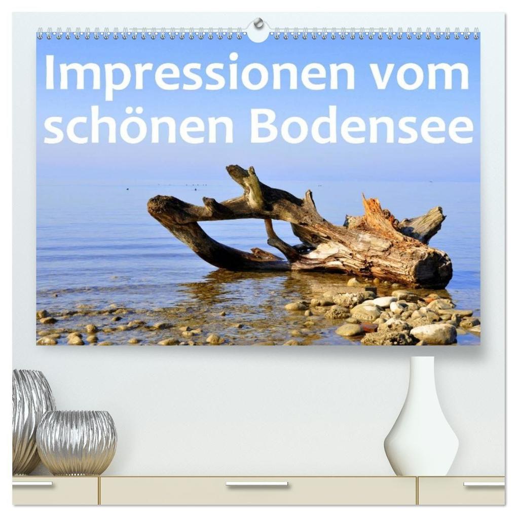 Impressionen vom schönen Bodensee (hochwertiger Premium Wandkalender 2027 DIN A2 quer) Kunstdruck in Hochglanz