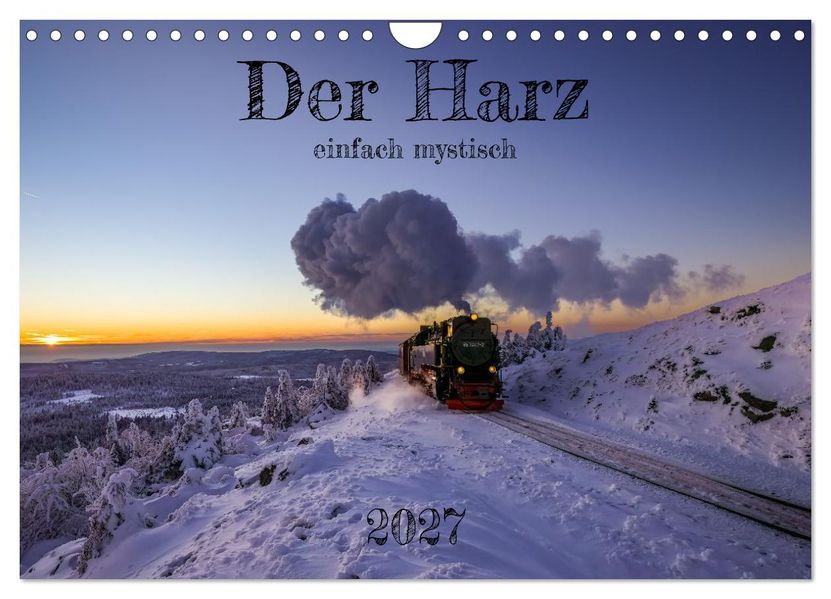 Der Harz - einfach mystisch (Wandkalender 2027 DIN A4 quer) CALVENDO Monatskalender