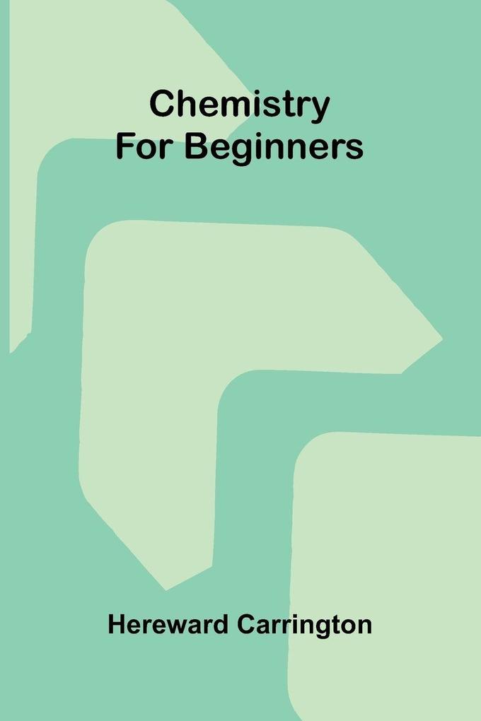 Chemistry for beginners