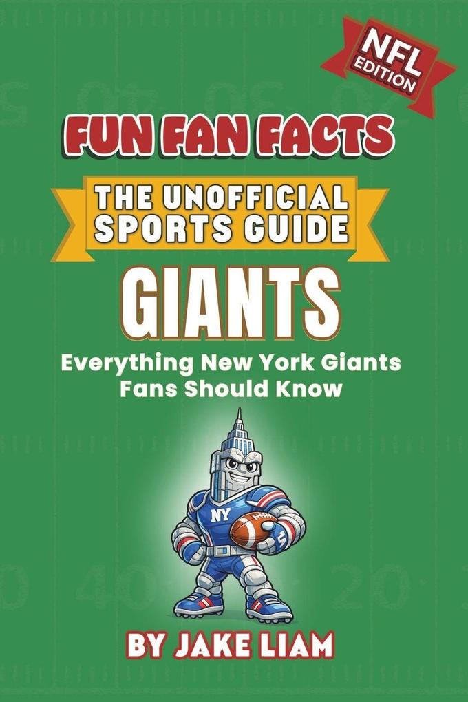 New York Giants Football Book for Kids