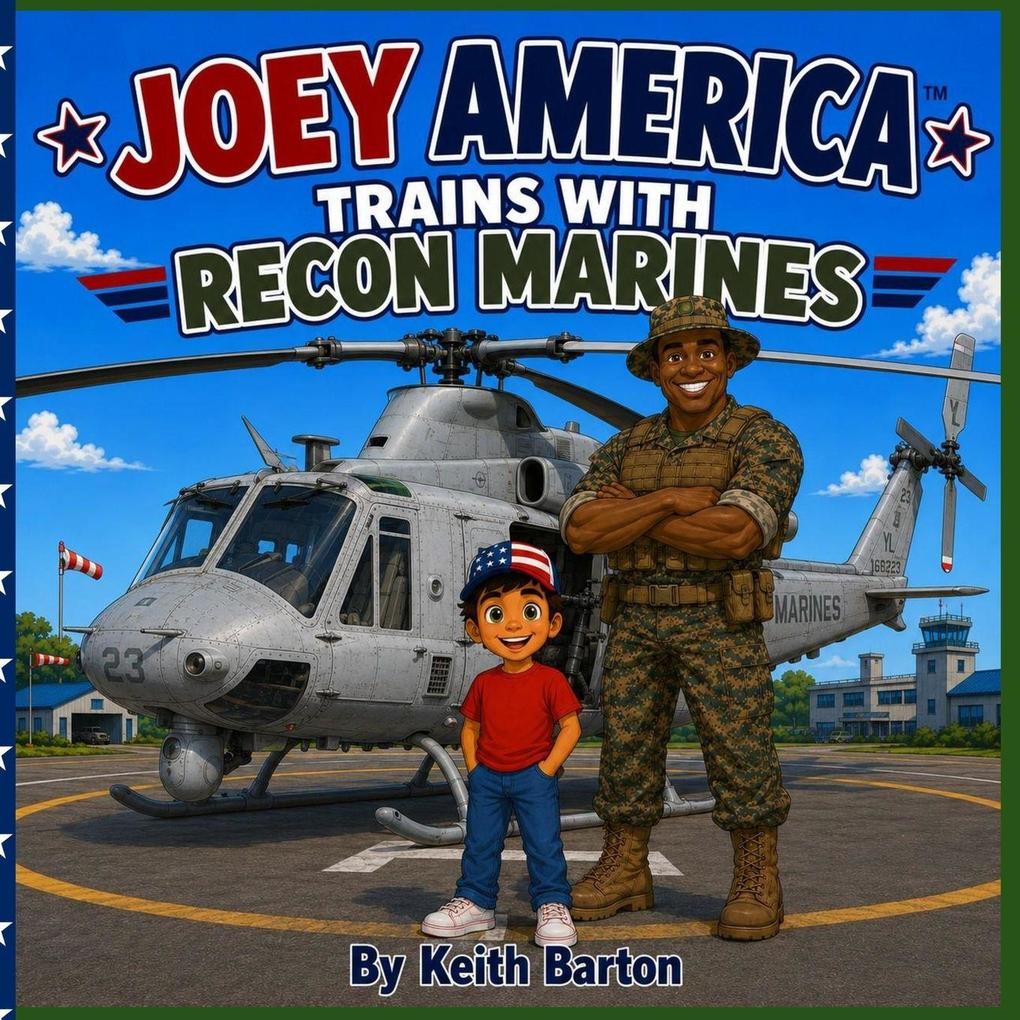 Joey America Trains with Recon Marines