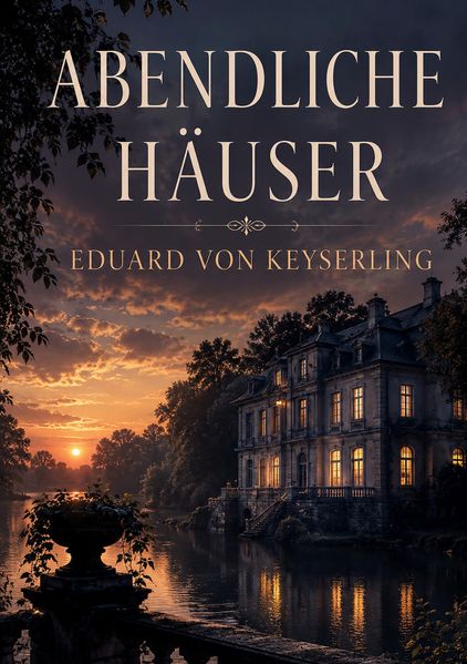 Abendliche Häuser