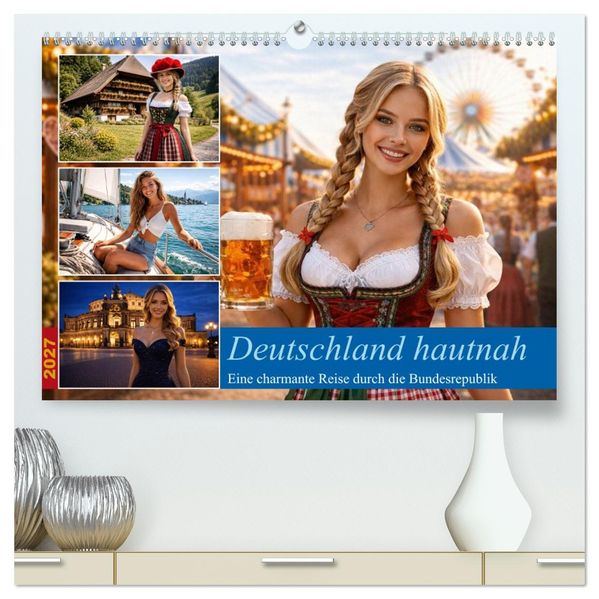 Deutschland hautnah (hochwertiger Premium Wandkalender 2027 DIN A2 quer) Kunstdruck in Hochglanz