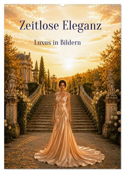 Zeitlose Eleganz - Luxus in Bildern (Wandkalender 2027 DIN A2 hoch) CALVENDO Monatskalender