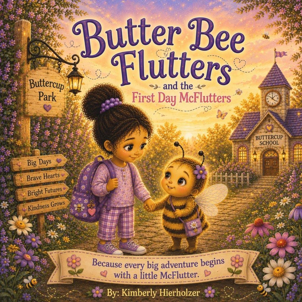 Butter Bee Flutters and the First Day McFlutters