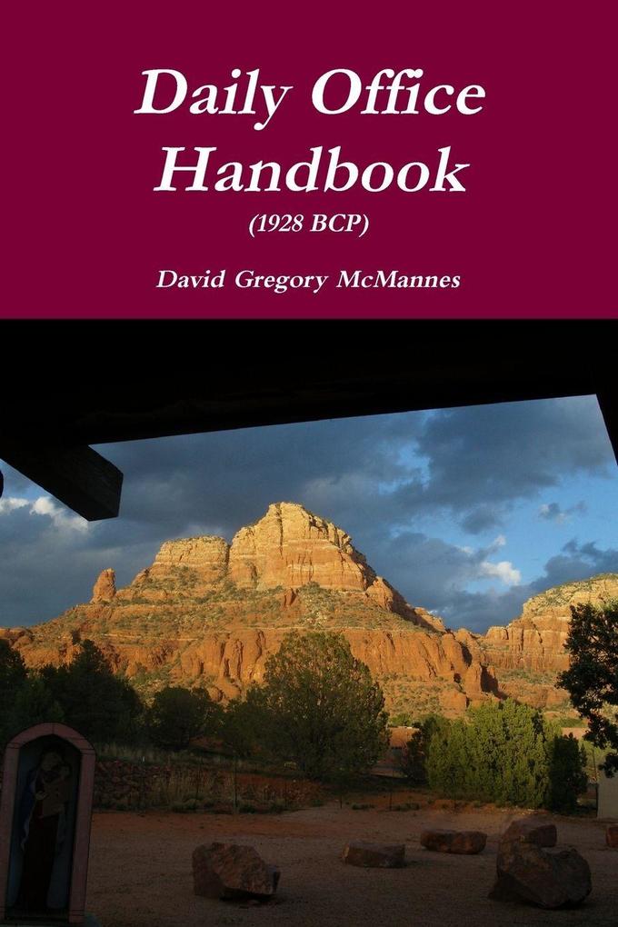 Daily Office Handbook (1928 BCP)