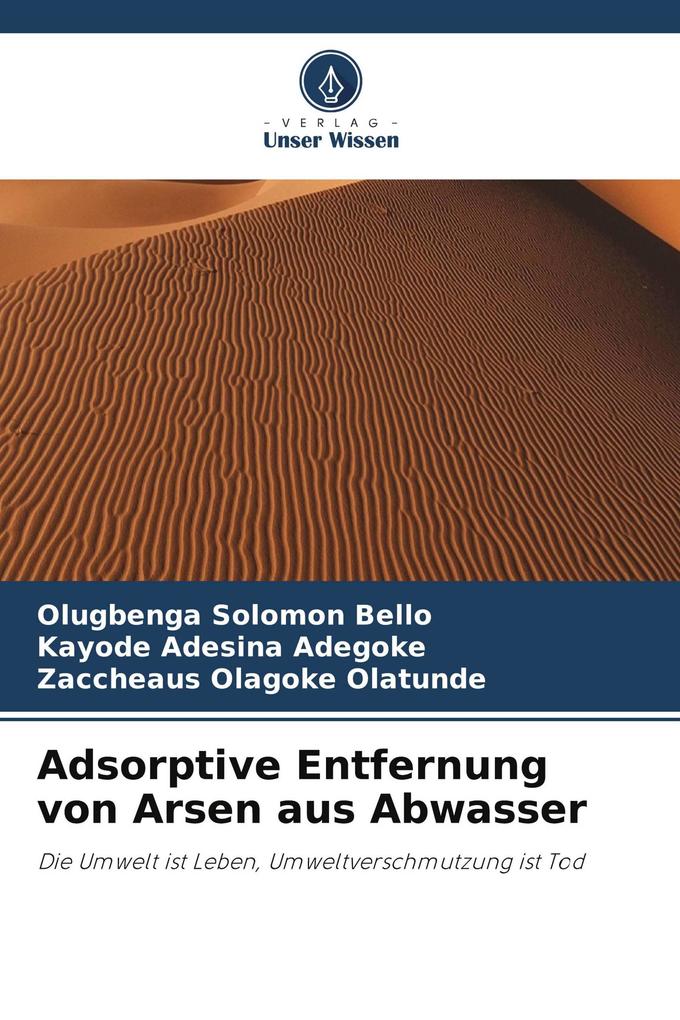 Adsorptive Entfernung von Arsen aus Abwasser