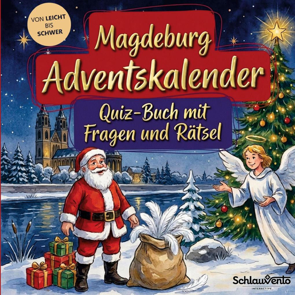 Magdeburg-Adventskalender: Quiz-Buch mit Fragen und Rätsel