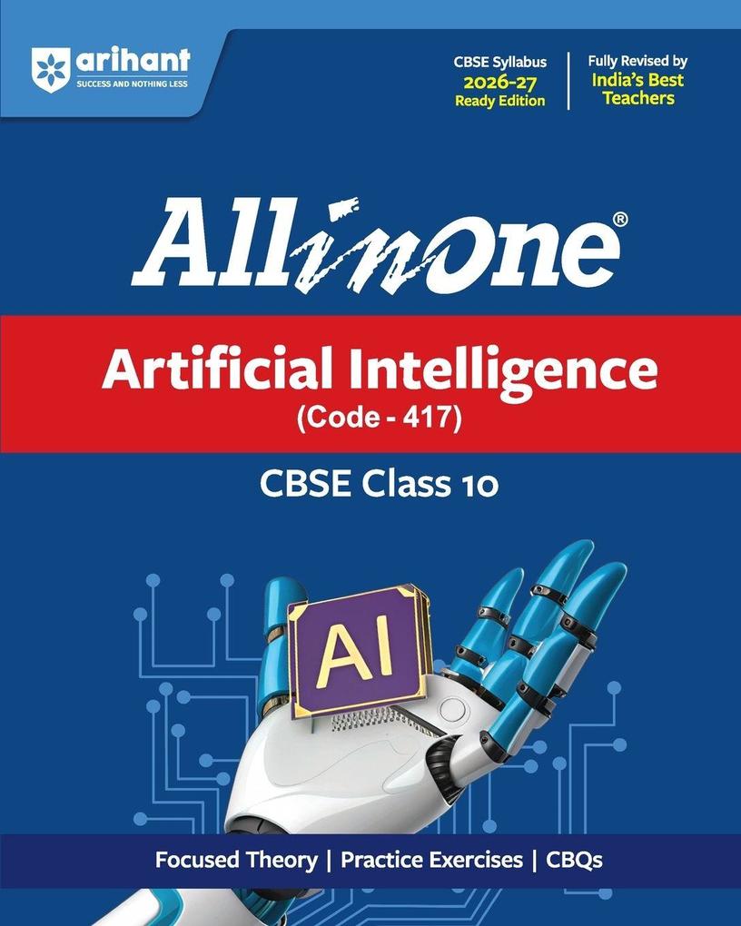 All in One Artificial Intelligence (Code - 417) CBSE Class 10