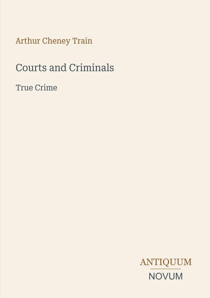Courts and Criminals
