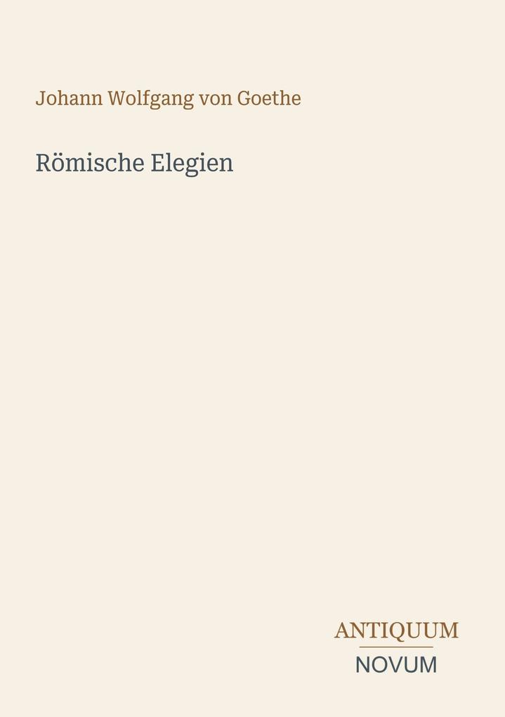 Römische Elegien