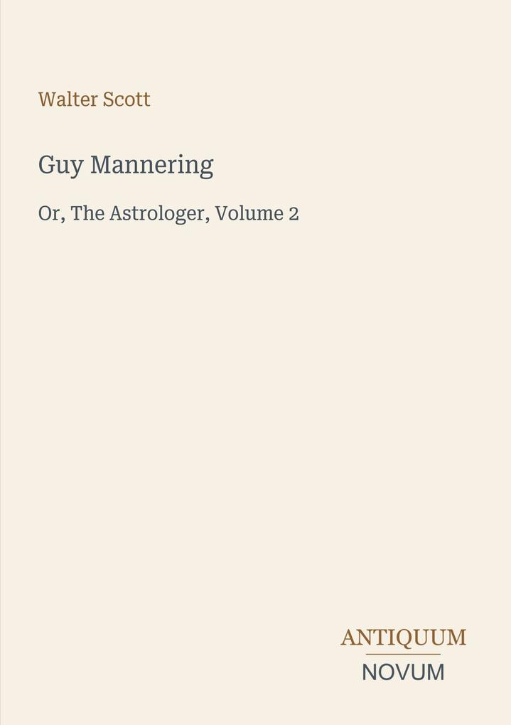 Guy Mannering