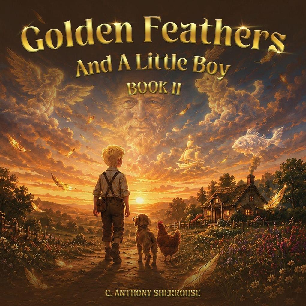 Golden Feathers And A Little Boy