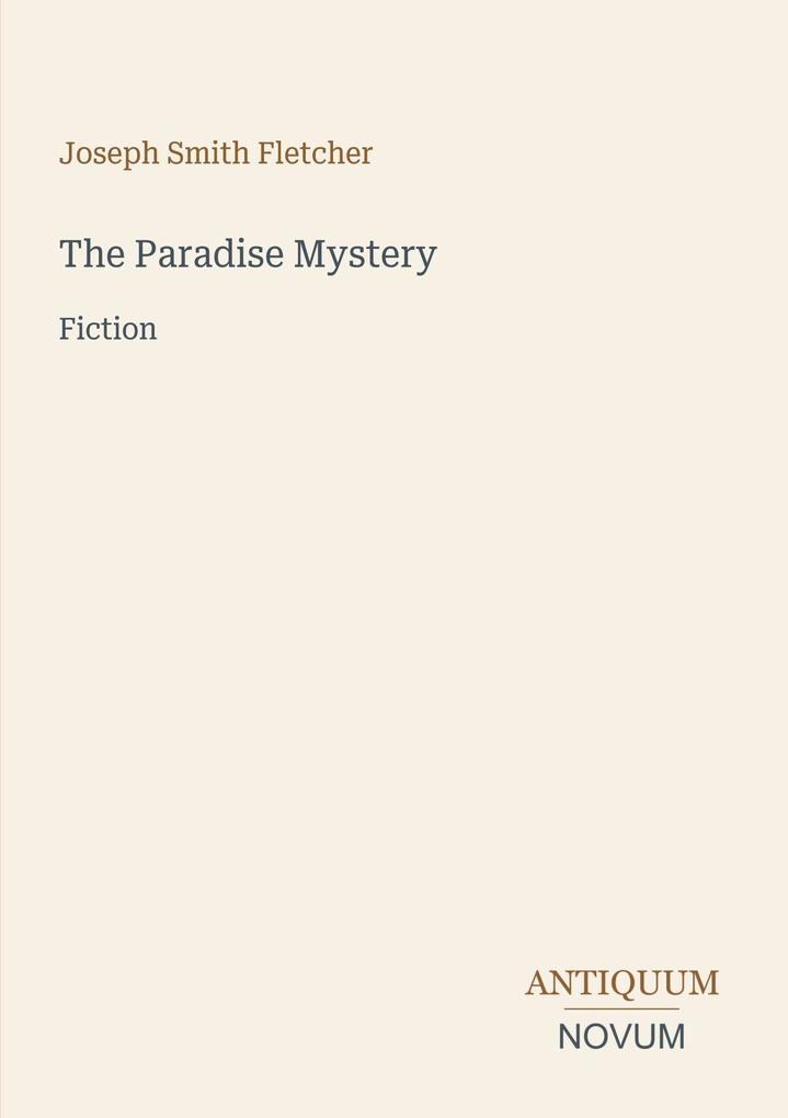 The Paradise Mystery