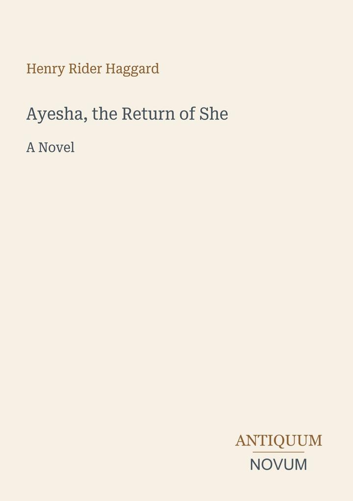 Ayesha the Return of She